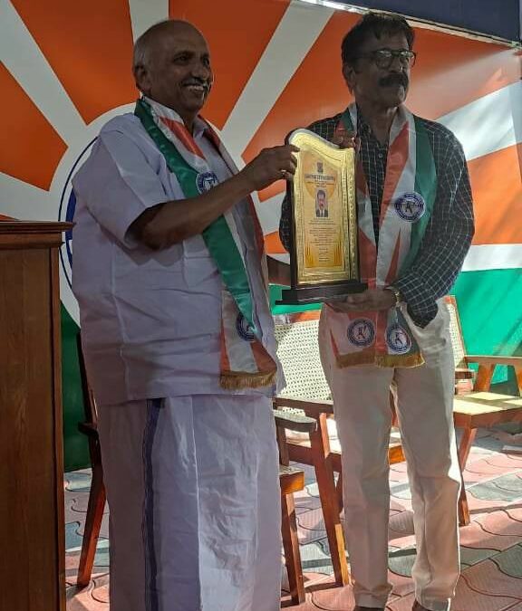 “ഭാരത് സേവക്” ബഹുമതി സമ്മാനിച്ചു