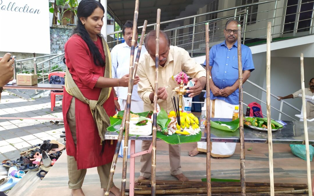 കളരിപയറ്റ് പരിശീലനത്തിലെ കുട്ടികൾക്കുള്ള കച്ചക്കെട്ട് ചടങ്ങ് നടന്നു