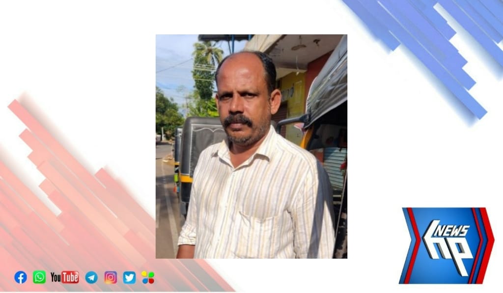 മണമ്പൂരിൽ ഓട്ടോ മറിഞ്ഞു ഡ്രൈവർ മരണപ്പെട്ടു