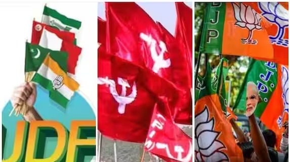 തദ്ദേശ ഉപതെരഞ്ഞെടുപ്പ്: ഒൻപതിടത്ത് യുഡിഎഫ്, ഏഴിടത്ത് എൽഡിഎഫ്, കൊല്ലത്ത് സിപിഎം വാർഡ് പിടിച്ച് ബിജെപി
