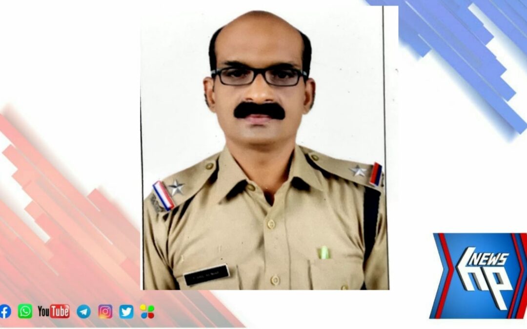 മുഖ്യമന്ത്രിയുടെ വിശിഷ്ട സേവനത്തിനുള്ള അംഗീകാരം പി. അനിൽകുമാറിന്