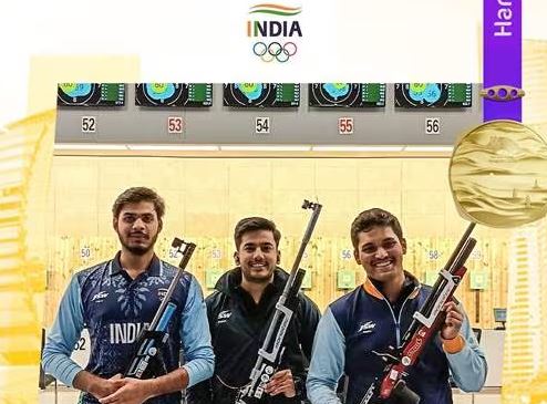 ഏഷ്യന്‍ ഗെയിംസ് ഷൂട്ടിങില്‍ ലോക റെക്കോര്‍ഡോടെ സ്വര്‍ണം