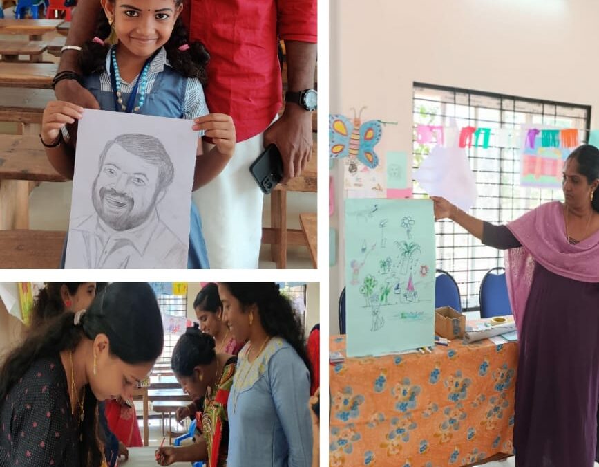 കടയ്ക്കാവൂർ പഞ്ചായത്ത് തല വരയുത്സവം സംഘടിപ്പിച്ചു