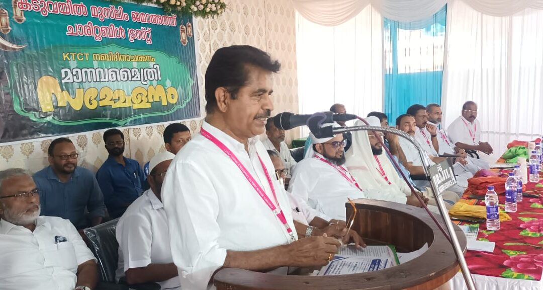 ജീവകാരുണ്യ പ്രവർത്തനത്തിന്റെ ഉദ്ഘാടനം നിർവഹിച്ച് എം പി