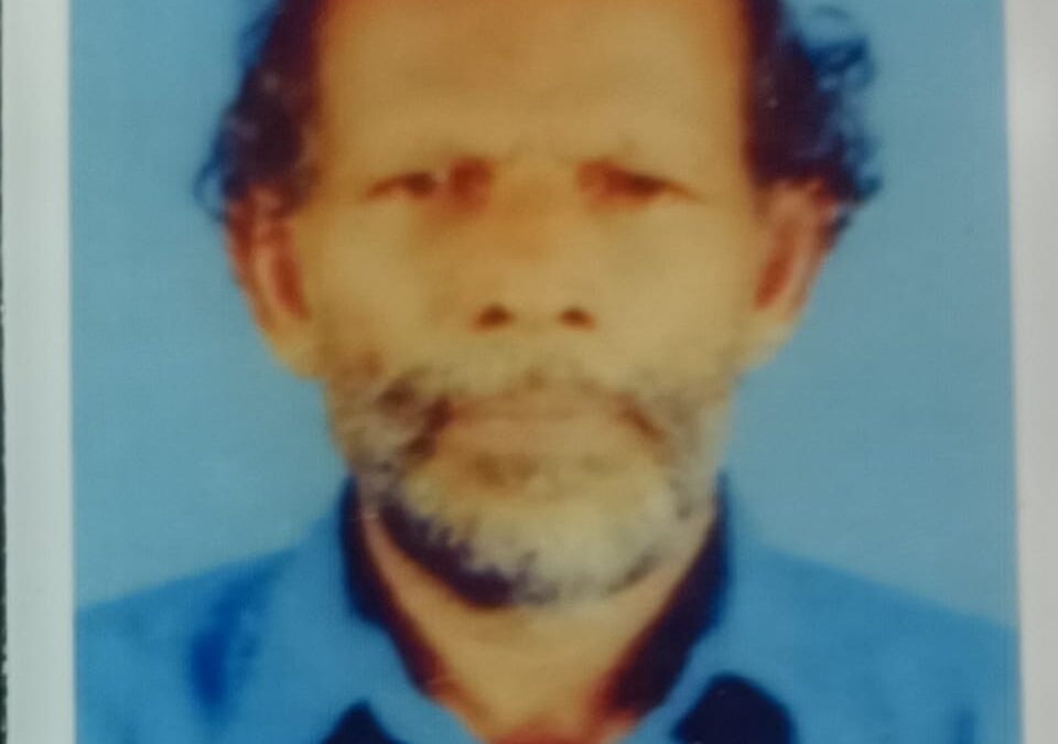 ശശിധരൻ നായർ (72) നിര്യാതനായി