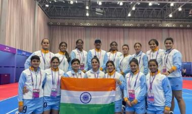 മെഡല്‍ വേട്ടയില്‍ സെഞ്ച്വറിയടിച്ച് ഇന്ത്യ; വനിതകളുടെ കബഡിയിലും സ്വര്‍ണം