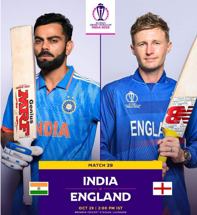 സെമിയിലെത്താൻ ഇംഗ്ലണ്ടിന് 4 % സാധ്യത മാത്രം; ഇന്ത്യക്ക് 98 % സാധ്യത