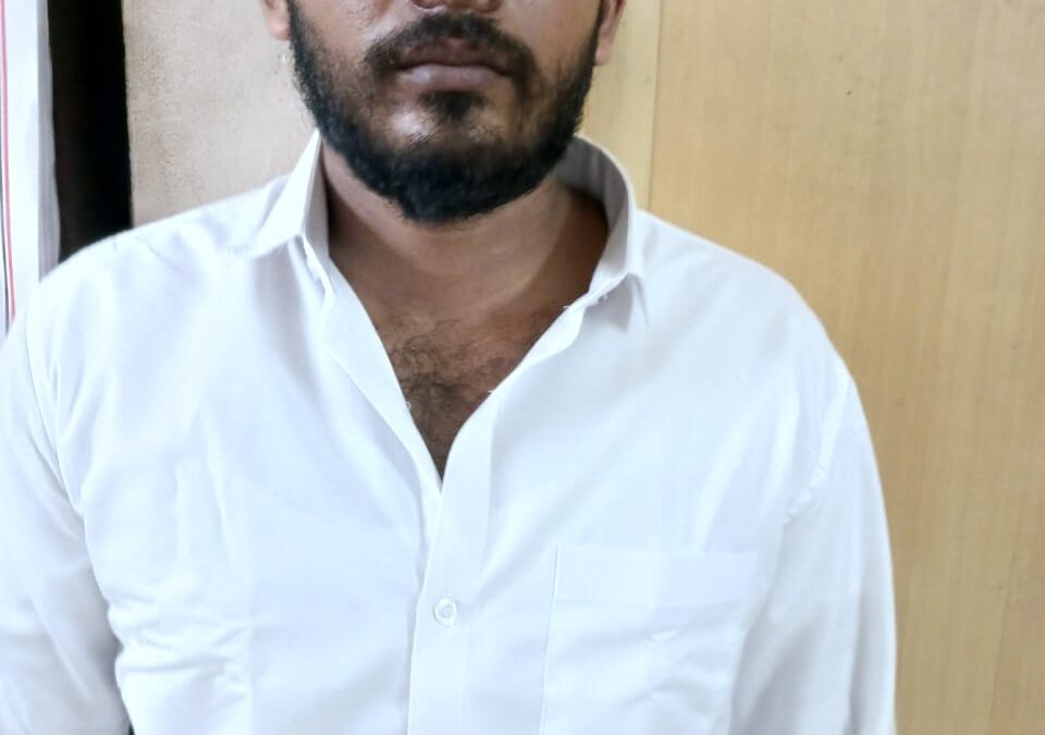 പ്രായപൂർത്തിയാകാത്ത പെൺകുട്ടിയെ ലൈംഗികമായി പീഡിപ്പിച്ച മദ്രസാ അധ്യാപകൻ അറസ്റ്റിൽ
