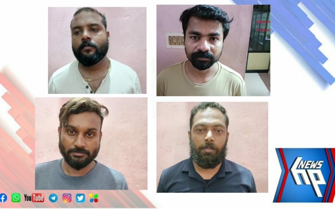 വീട്ടിൽ അതിക്രമിച്ചു കയറി ഗൃഹനാഥനെ തട്ടിക്കൊണ്ടുപോയ സംഭവത്തിൽ പ്രതികൾ അറസ്റ്റിൽ