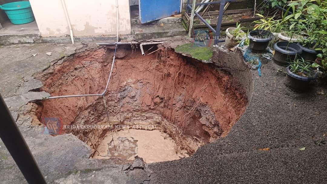 കിണർ ഇടിഞ്ഞു താഴ്ന്നു