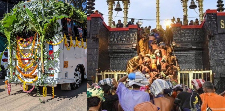 ശബരിമലയിലേക്ക് തീർഥാടകർ അലങ്കരിച്ച വാഹനങ്ങളിലെത്തേണ്ട; ഹൈക്കോടതി
