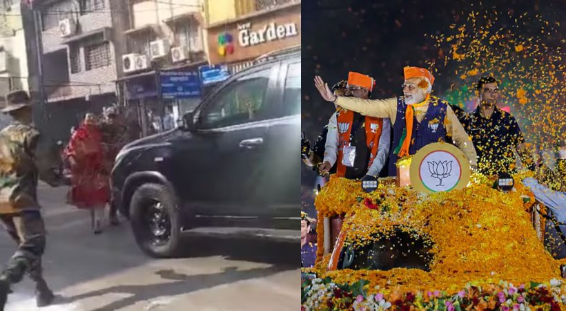 പ്രധാനമന്ത്രിയുടെ സുരക്ഷയിൽ വീഴ്ച വരുത്തി; പോലീസുകാർക്ക് സസ്‌പെൻഷൻ
