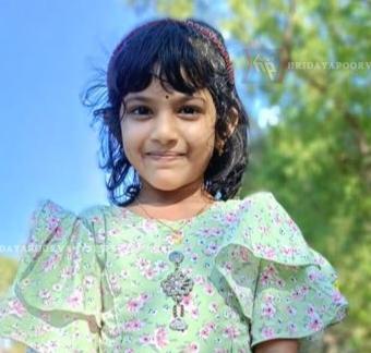 ന്യുമോണിയ ബാധിച്ചു ഒന്നാം ക്ലാസുകാരി മരിച്ചു