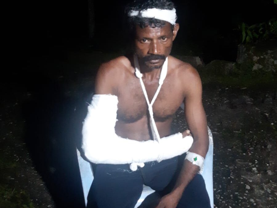 കാറിടിച്ച് കാൽനടയാത്രികന് പരിക്ക്
