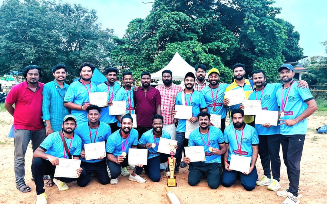 തിരുവനന്തപുരം ജില്ലാതല കേരളോത്സവം; ക്രിക്കറ്റിൽ ഒന്നാം സമ്മാനം നേടി ആറ്റിങ്ങൽ മുനിസിപ്പാലിറ്റി ടീം