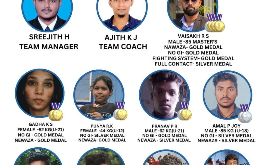 സംസ്ഥാന ജു-ജിത്സു ചാംപ്യൻഷിപ്പ്: പ്രൊഫിഷ്യന്റ്‌ അക്കാഡമിക്ക് ഉജ്ജ്വല വിജയം