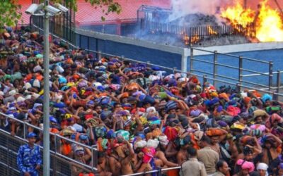 മഴ ശക്തമായതിനാൽ കാനനപാത വഴിയുള്ള ശബരിമല യാത്രയ്ക്ക് നിയന്ത്രണം