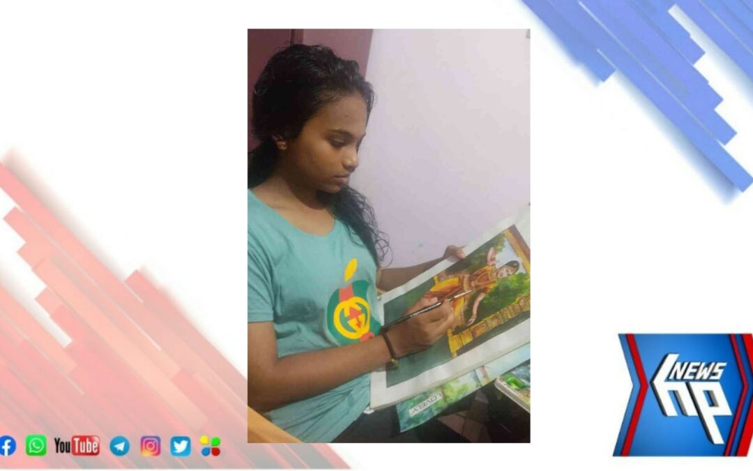 കലോത്സവ ലോഗോ ഒരുക്കിയയാളും മത്സരാർത്ഥിയാണ്