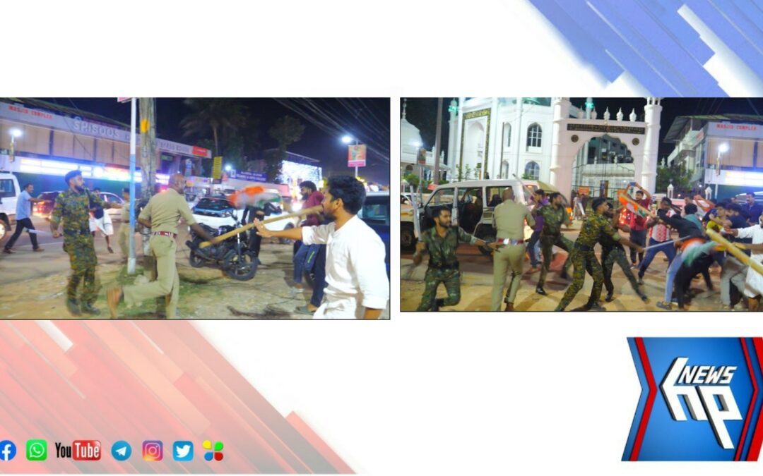 ആലംകോട് യൂത്ത് കോൺഗ്രസ് മുഖ്യമന്ത്രിക്കു നേരെ കരിങ്കൊടി പ്രതിഷേധം