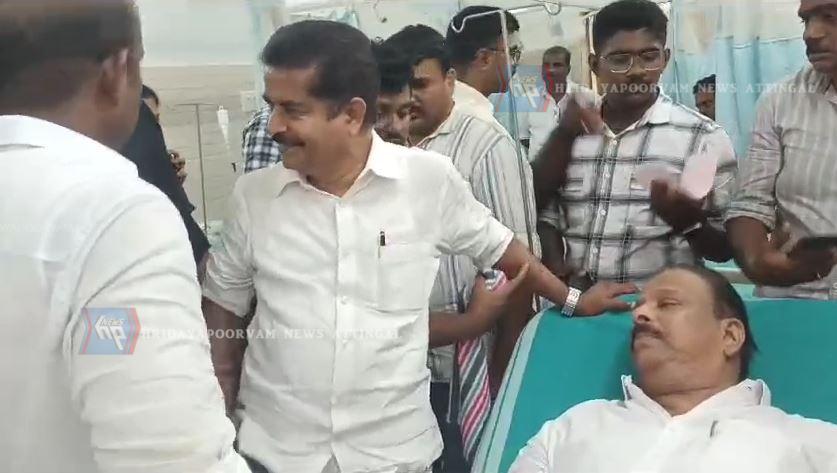 ഡിജിപി ഓഫീസിന് മുന്നിൽ സംഘർഷം; കെ പി സി സി പ്രസിഡന്റ് കെ സുധാകരൻ ആശുപത്രിയിൽ