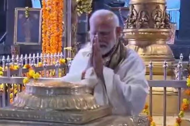 സുരേഷ് ഗോപിയുടെ മകളുടെ വിവാഹത്തില്‍ പങ്കെടുത്ത് മോദി, വധൂവരന്മാര്‍ക്ക് ആശംസ നേര്‍ന്നു