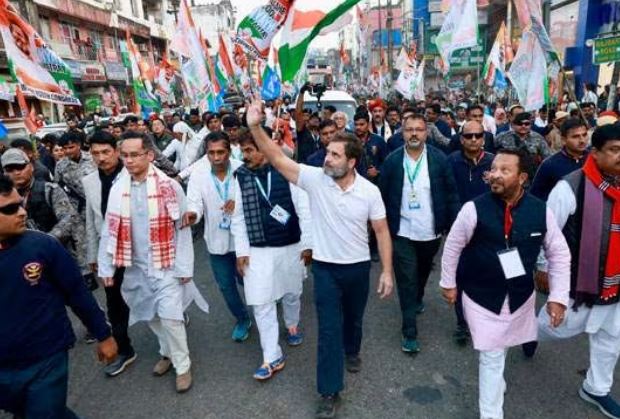 റൂട്ട് മാറി സഞ്ചരിച്ചു; രാഹുലിന്റെ ഭാരത് ജോഡോ ന്യായ് യാത്രക്കെതിരെ കേസെടുത്ത് അസം പൊലീസ്