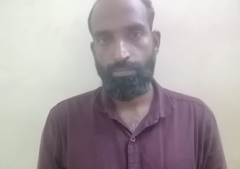 കല്ലമ്പലത്ത് പ്രായ പൂർത്തിയാകാത്ത പെൺകുട്ടിയെ പീഡിപ്പിച്ച ഖബർ വെട്ടു തൊഴിലാളിഅറസ്റ്റിൽ