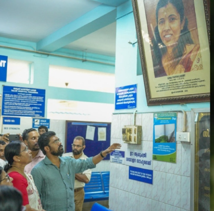 ‘ലിനി ത്യാഗത്തിന്റെ പ്രതീകം, നാടിൻ്റെ അഭിമാനം’; സിസ്റ്റര്‍ ലിനിയുടെ ഓര്‍മ്മകള്‍ക്ക് മുമ്പിൽ കെ.കെ. ശൈലജ