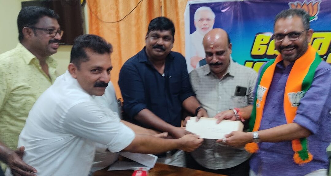വ്യാപാരികളുടെ അടിയന്തര ആവശ്യങ്ങൾ ഉൾക്കൊള്ളിച്ചുകൊണ്ടുള്ള നിവേദനം ബിജെപി സംസ്ഥാന പ്രസിഡന്റിന്‌ നൽകി