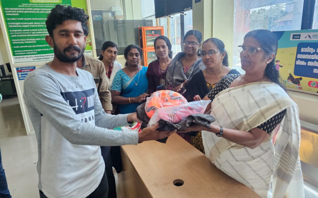 ജില്ലാ ഗെയിംസ് ഫെസ്റ്റിവെല്ലിൽ പങ്കെടുക്കുന്ന ടീം അംഗങ്ങൾക്കുള്ള ജേഴ്‌സി വിതരണം നടന്നു