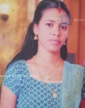 കല്ലമ്പലം ദേശീയ പാതയിൽ ദമ്പതികൾ സഞ്ചരിച്ചിരുന്ന സ്‌കൂട്ടർ മറിഞ്ഞു യുവതിയ്ക്ക് ദാരുണാന്ത്യം