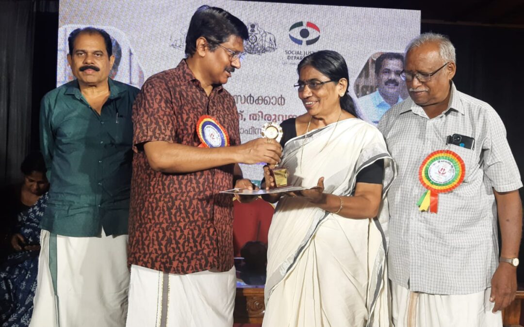 വയോജന കലോൽസവത്തിൽ ഒന്നാം സ്ഥാനം നേടി ആറ്റിങ്ങൽ സ്വദേശി