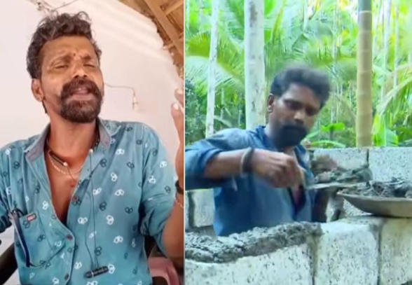 തരംഗമായി പാലക്കാട്ടെ കെട്ടിട നിര്‍മ്മാണ തൊഴിലാളി നരേന്‍റെ ‘പെരിയോനെ’ ഗാനം; ഒറ്റ ദിവസം കൊണ്ട് മില്യണ്‍ ക്ലബില്‍ ഇടം നേടി