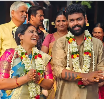 നടി മീര വാസുദേവ് വിവാഹിതയായി; വരൻ ‘കുടുംബവിളക്ക്’ ഛായാഗ്രാഹകൻ