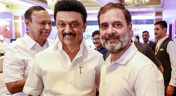 തമിഴ്‌നാട്ടില്‍ താമര വിരിഞ്ഞില്ല; അണ്ണാമലൈക്ക് ഒരു ബൂത്തില്‍ ലഭിച്ചത് ഒരു വോട്ട് മാത്രം; ഡിഎംകെ സഖ്യം കുതിക്കുന്നു; സിപിഎം, സിപിഐ സ്ഥാനാര്‍ഥികള്‍ വിജയത്തിലേക്ക്