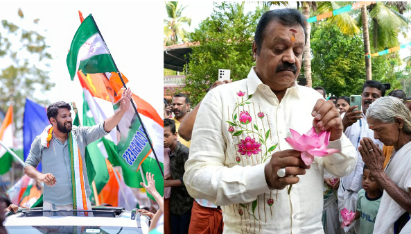 കേരളത്തില്‍ യുഡിഎഫ് കൊടുങ്കാറ്റ്; തൃശൂരില്‍ താമര വിരിഞ്ഞു; ആറ്റിങ്ങലില്‍ ഫോട്ടോ ഫിനിഷിലേക്ക്