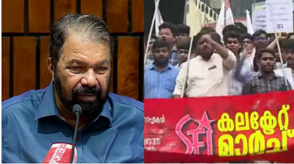 ‘ഇത്രയും കാലം സമരം ചെയ്യാതെ ഇരുന്നതല്ലേ, ഉഷാറാകട്ടെ’; എസ്എഫ്‌ഐയെ പരിഹസിച്ച് മന്ത്രി ശിവന്‍കുട്ടി