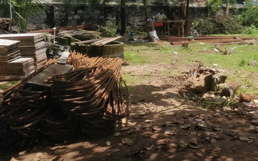 അഞ്ചുതെങ്ങ് ഗ്രാമ പഞ്ചായത്ത് സമഗ്ര കുടിവെള്ള പദ്ധതി : വാട്ടർ ടാങ്കിന്റെ നിർമ്മാണ പ്രവർത്തികൾ ആരംഭിച്ചു