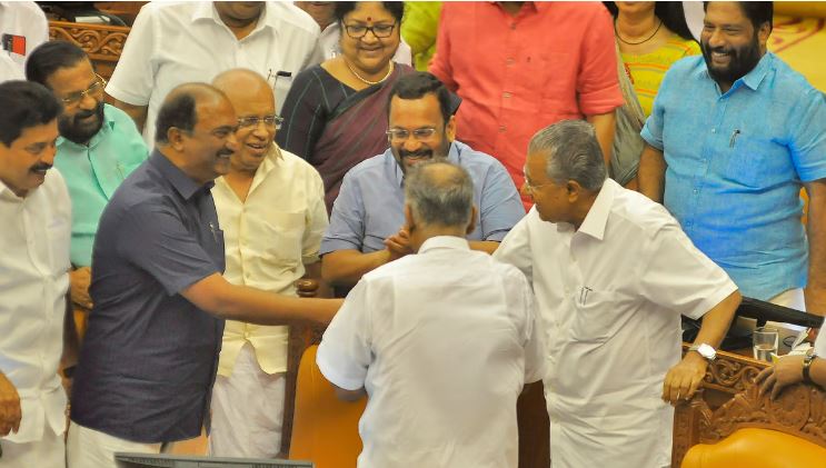 നിയമസഭയില്‍ മന്ത്രിമാരുടെ ഇരിപ്പിടങ്ങളില്‍ മാറ്റം; കെ എന്‍ ബാലഗോപാല്‍ രണ്ടാമന്‍