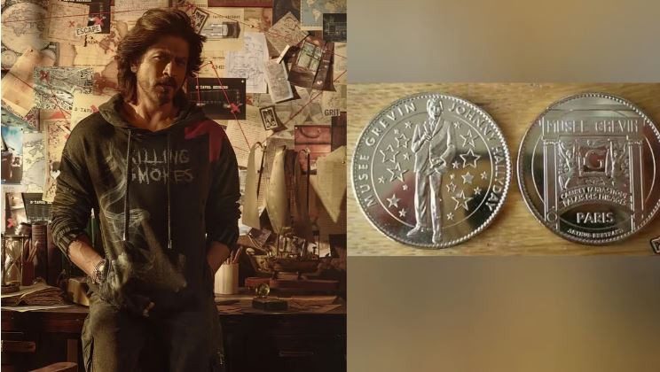 സ്വർണ നാണയത്തിൽ കിങ് ഖാൻ; സൂപ്പർ താരത്തെ ആദരിച്ച് ഫ്രഞ്ച് മ്യൂസിയം