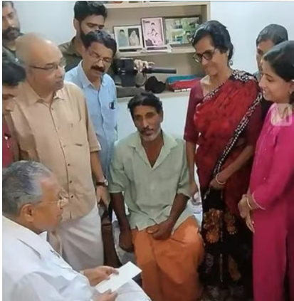 സാധ്യമായതെല്ലാം ചെയ്യും, അര്‍ജുന്റെ വീട് സന്ദര്‍ശിച്ച് മുഖ്യമന്ത്രി