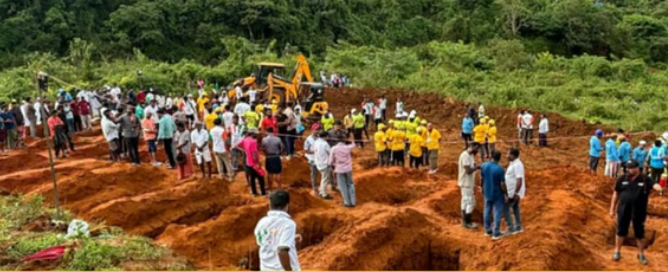 ഉരുള്‍ പൊട്ടല്‍ ദുരന്തത്തില്‍ മരിച്ച തിരിച്ചറിയാത്തവര്‍ക്ക് പുത്തുമലയില്‍ അന്ത്യവിശ്രമം
