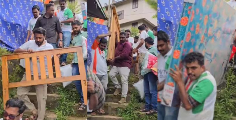 വയനാട്ടിലെ ദുരിതബാധിതർക്ക് വീടൊരുക്കി യൂത്ത് കോൺഗ്രസ്