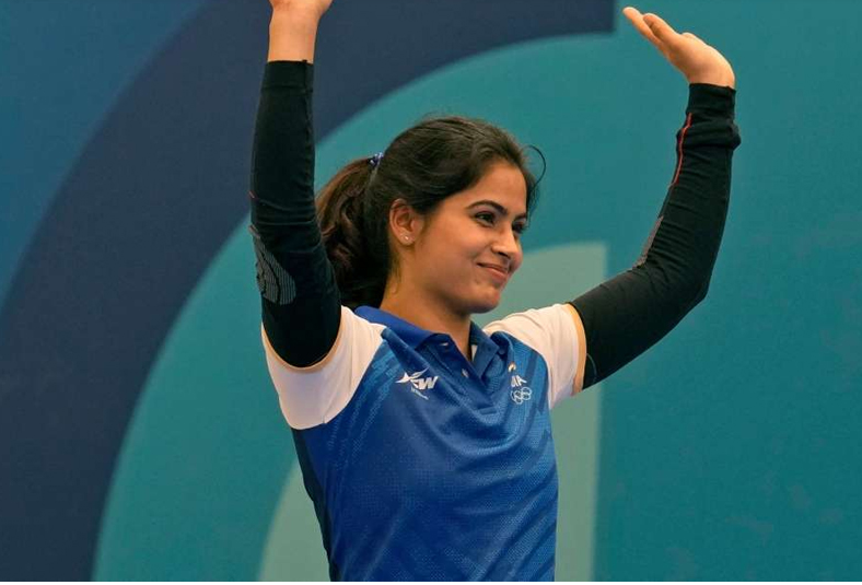 മനു ഭാകറിന് മെഡല്‍ നഷ്ടം; 25 മീറ്റര്‍ പിസ്റ്റളില്‍ നാലാം സ്ഥാനത്ത്