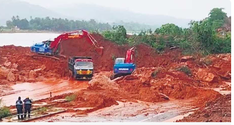 ഷിരൂരിൽ മണ്ണിടിച്ചിലുണ്ടായ പ്രദേശത്ത് ജീർണിച്ച മൃതദേഹം കണ്ടെത്തി