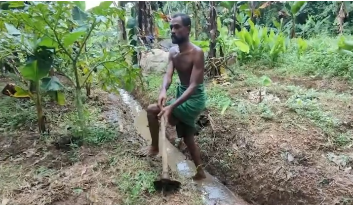 കാഴ്ച പരിമിതികളെ അതിജീവിച്ച് കൃഷിയിറക്കി; നൂറ് മേനി വിജയം നേടി കര്‍ഷകന്‍