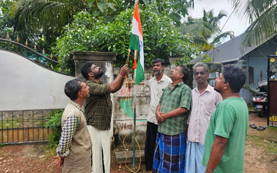 കടുവയിൽ വിനായക ജംഗ്ഷനിൽ സ്വാതന്ത്ര്യ ദിനാഘോഷം സംഘടിപ്പിച്ചു