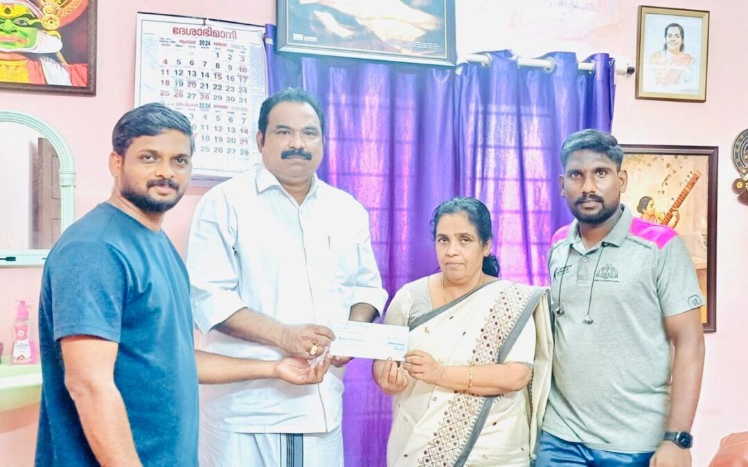 വയനാട് ദുരന്തത്തിൽ ദുരിതമനുഭവിക്കുന്നവർക്ക് സഹായമായി ആറ്റിങ്ങൽ ചലഞ്ചേഴ്‌സ് ആർട്സ് & സ്പോർട്സ് ക്ലബ്ബ്