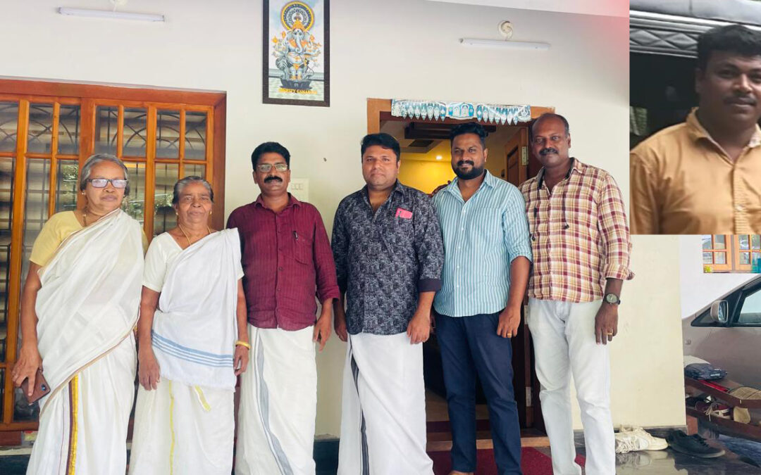 സഹപാഠിയുടെ കുടുംബത്തിന് കൈത്താങ്ങായി അവനവവഞ്ചേരി സ്കൂളിലെ 99′ എസ് എസ് എൽ സി ബാച്ച് പൂർവ്വ വിദ്യാർത്ഥി കൂട്ടായ്മ