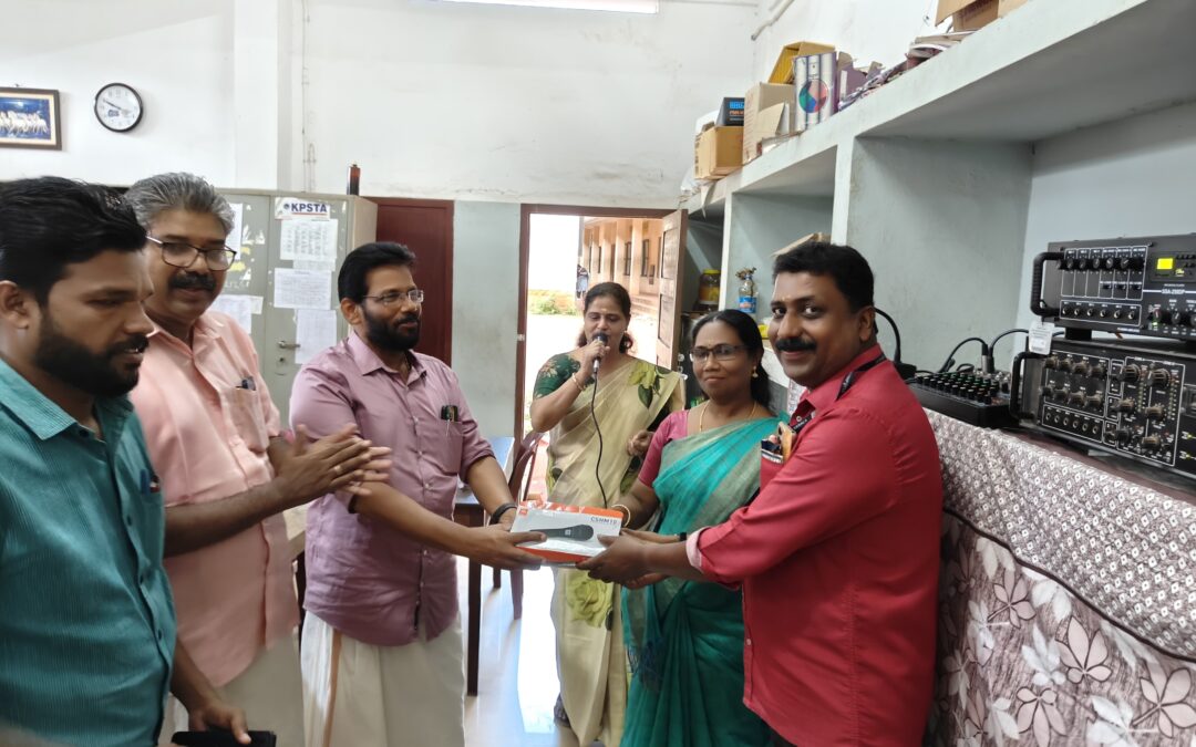 ആറ്റിങ്ങൽ ഗവൺമെന്റ് ഗേൾസ് ഹയർ സെക്കൻഡറി സ്കൂളിൽ സ്പീക്കർ സിസ്റ്റം നിലവിൽ വന്നു
